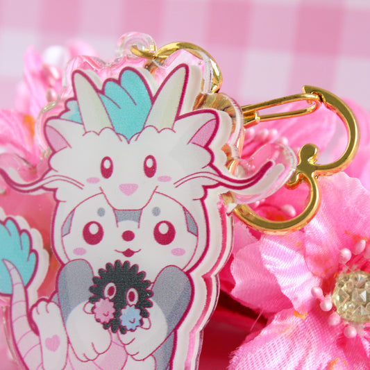 Llavero de Acrílico Haru Haku Ghibli