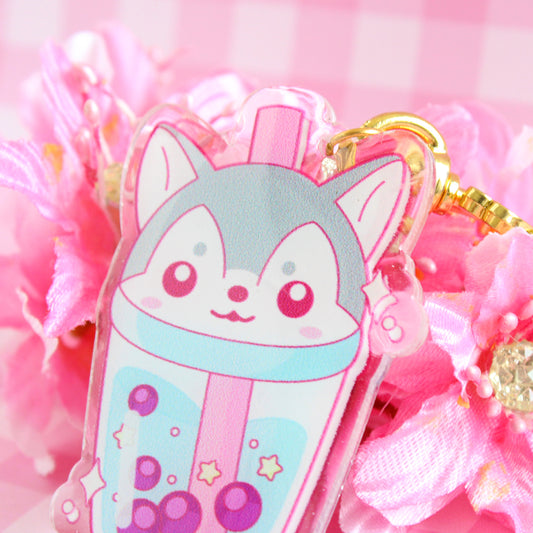 Llavero de Acrílico Haru Buba Tea