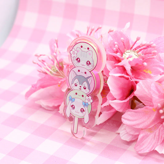 Pin de Acrílico Dango