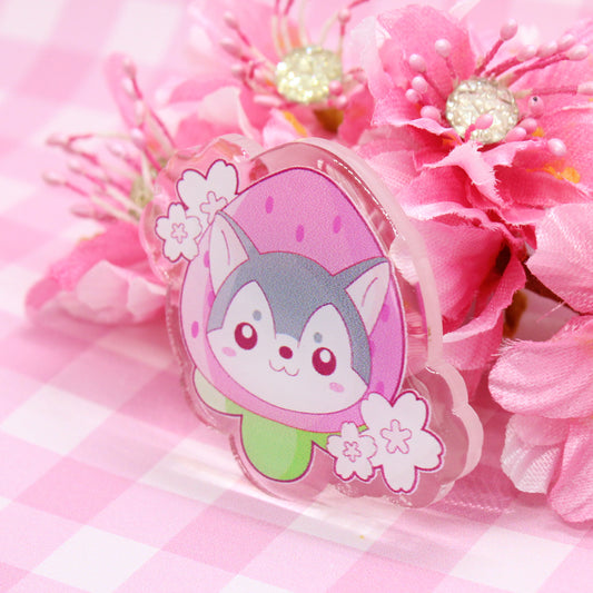 Pin de Acrílico Haru Fresa