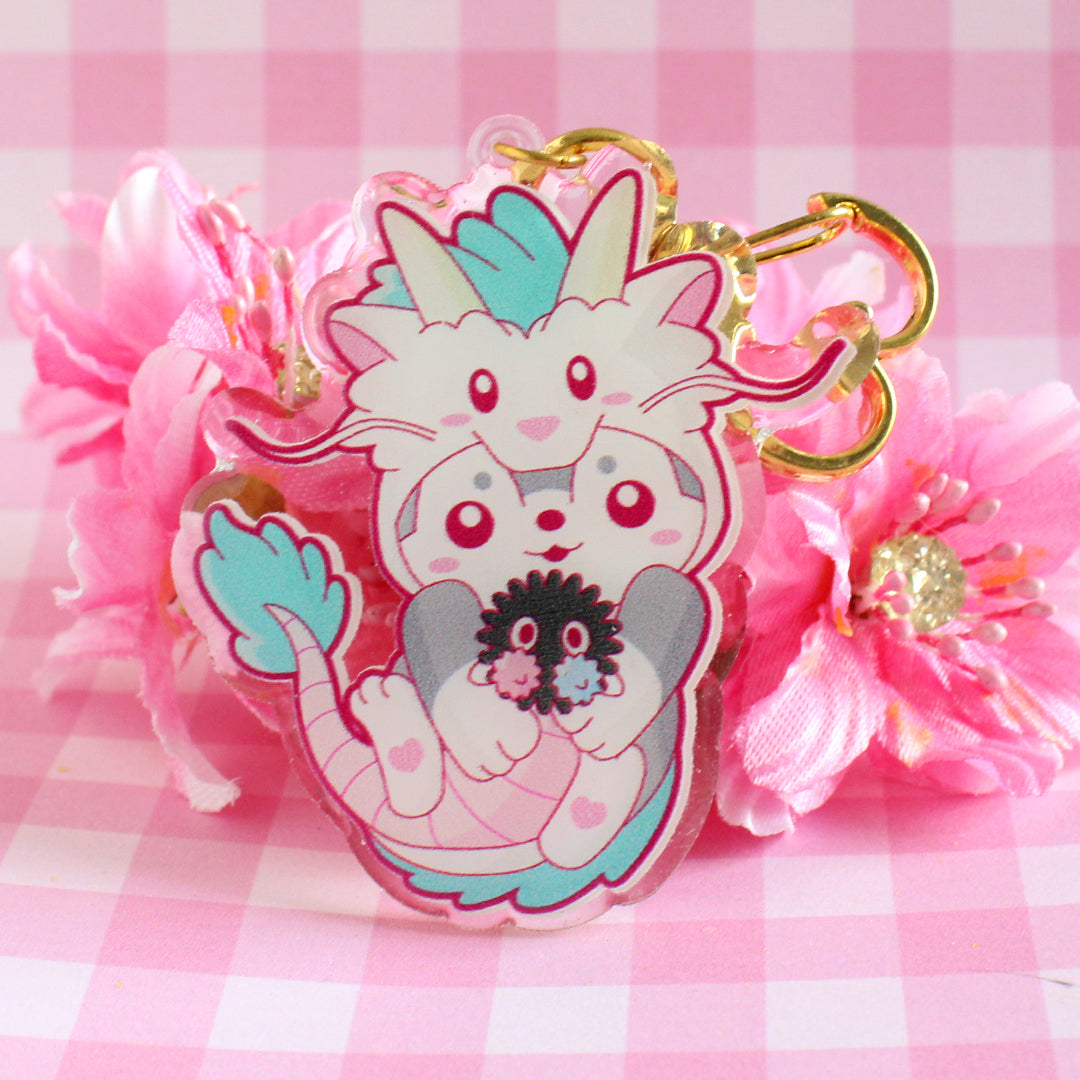 Llavero de Acrílico Haru Haku Ghibli