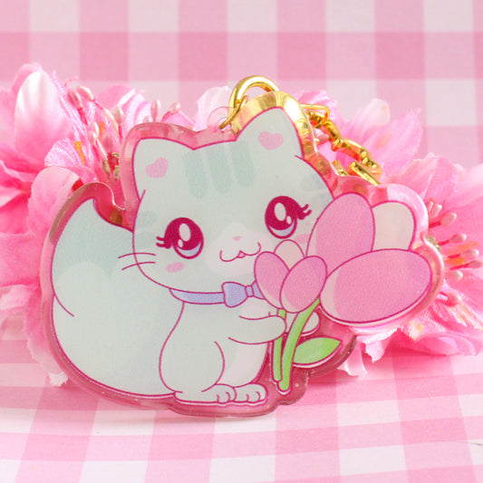 Llavero de Acrílico Kira Flores