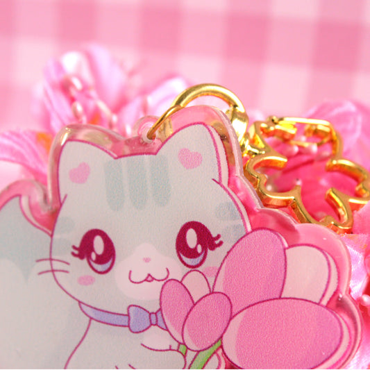 Llavero de Acrílico Kira Flores