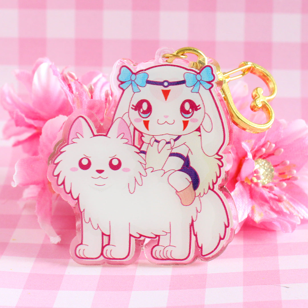 Llavero de Acrílico Kumi Mononoke Ghibli