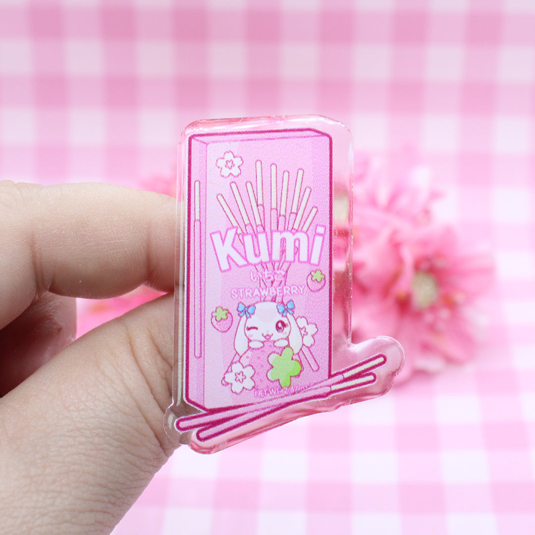 Pin de Acrílico Kumi Pocky