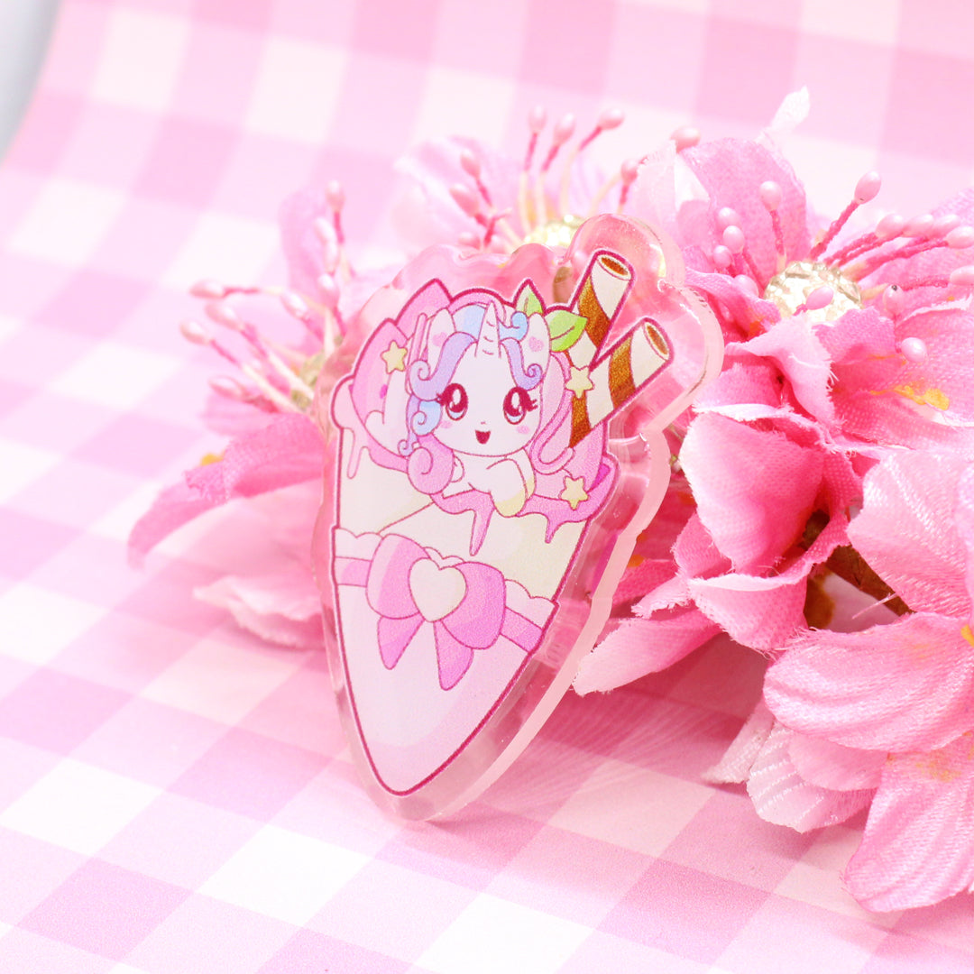 Pin de Acrílico Yuki Crepa