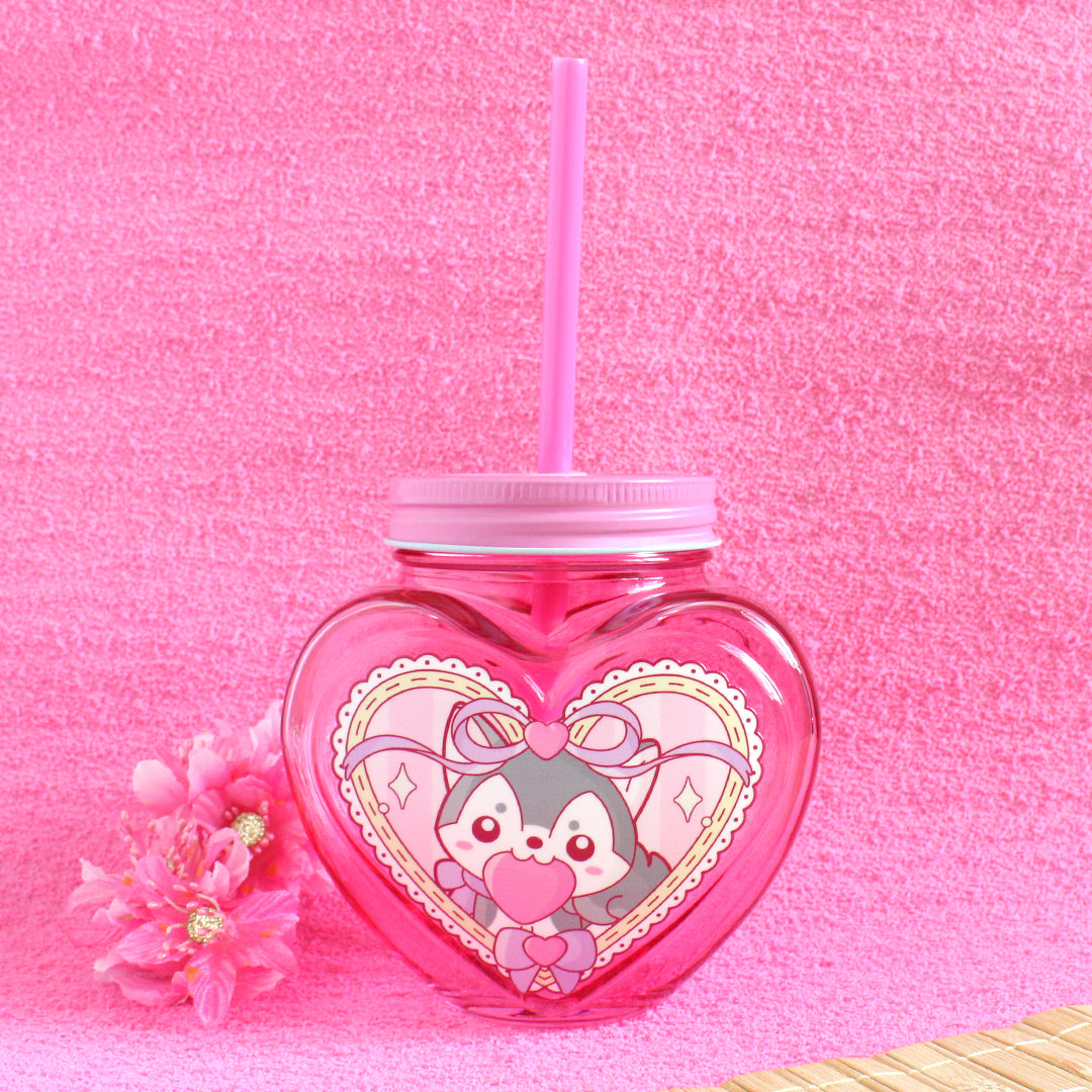 Vaso de Cristal Haru San Valentín